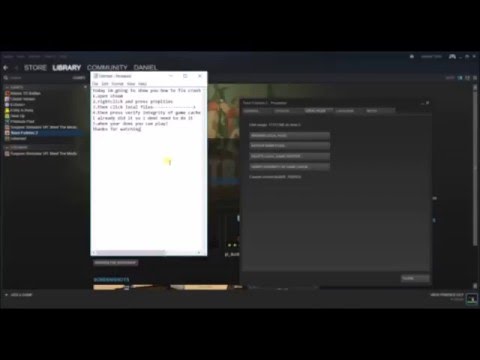How to solve any game on steam by crashing or gameinfo.txt