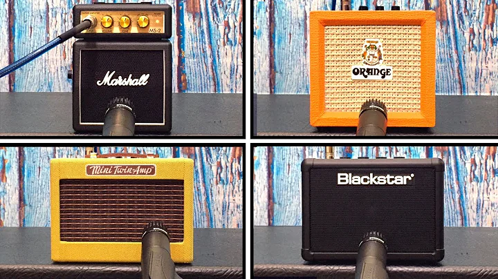Micro Amp Shootout - Marshall VS Fender VS Orange VS Blackstar