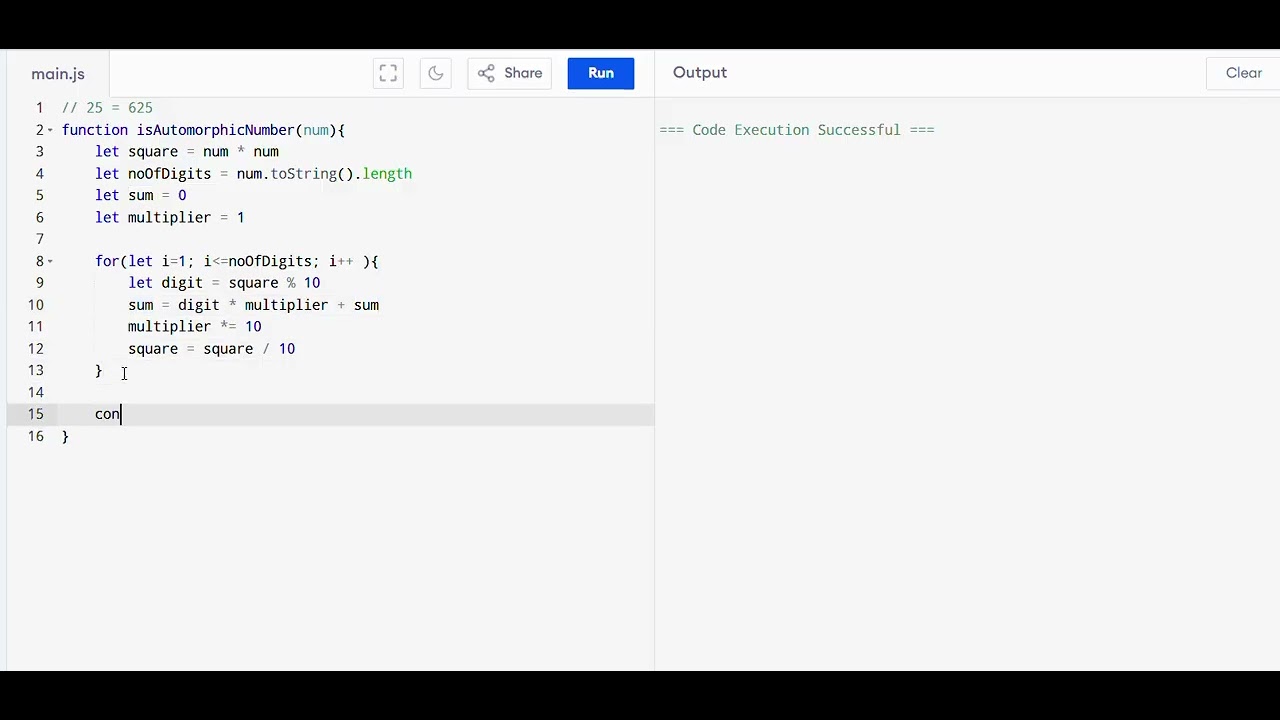 Easiest way to check Automorphic Number - YouTube