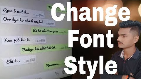 How to Change Font Style in Any Android Device (Root)