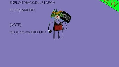 Exploit/Hack:DllStarch[PATCHED]FIRE,BTOOLS&MORE