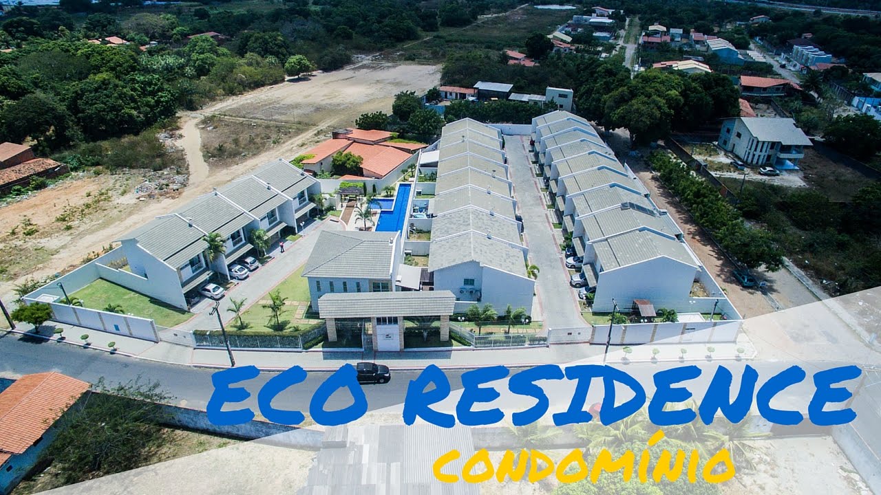 ECO RESIDENCE - CONDOMINIO FECHADO DE CASAS DUPLEX NO EUSEBIO CEARA