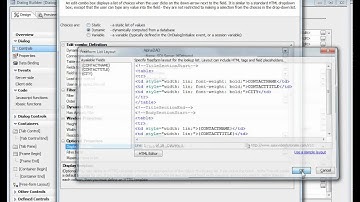 V11 Dialog Component - Copying Controls from One Component to Another