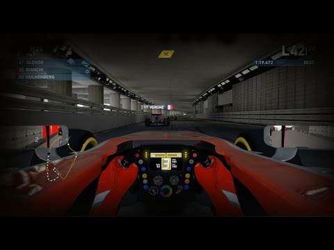 F1 2014 Gameplay Monaco 100% Race Jules Bianchi