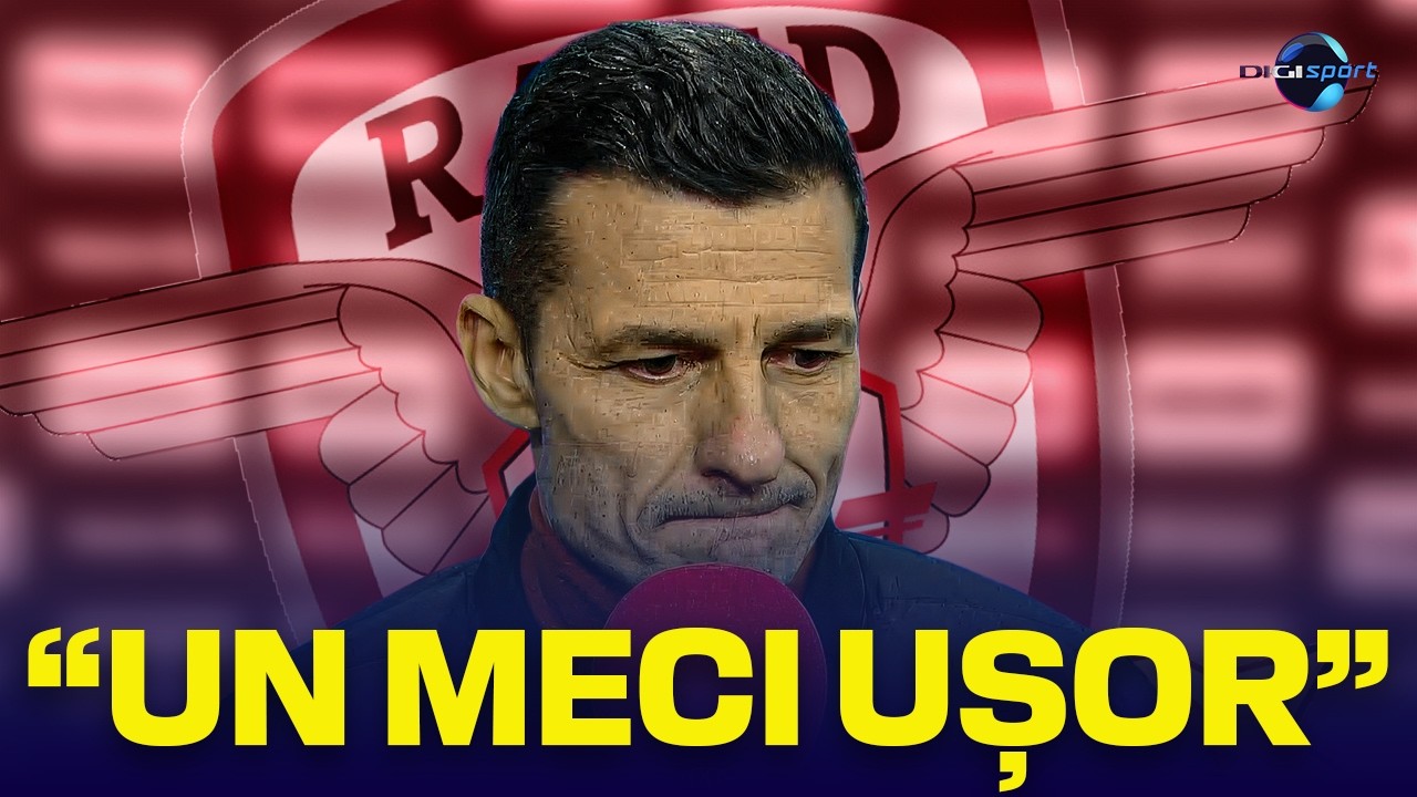 Ironia lui Costel Gâlcă, după eșecul Rapidului cu Farul: ”Un meci ușor, ca toate celelalte”