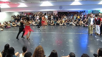 zouk lambada Demo With Leo & Rominita @ Studio B Tel-Aviv 08.11.2013