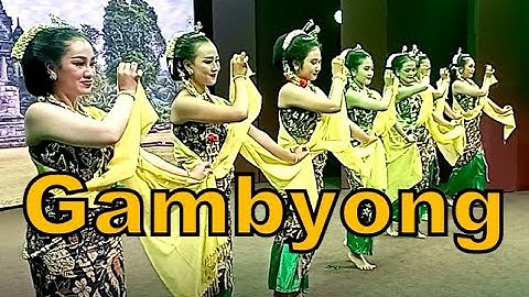 Beksan GAMBYONG PAREANOM / Tari Klasik Jawa Tengah / Javanese Indonesian Dance [HD]