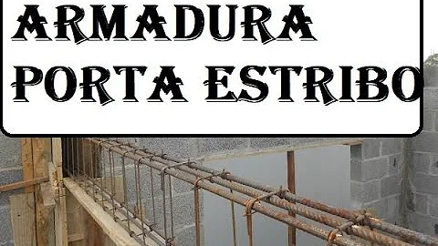 O que é porta estribos?