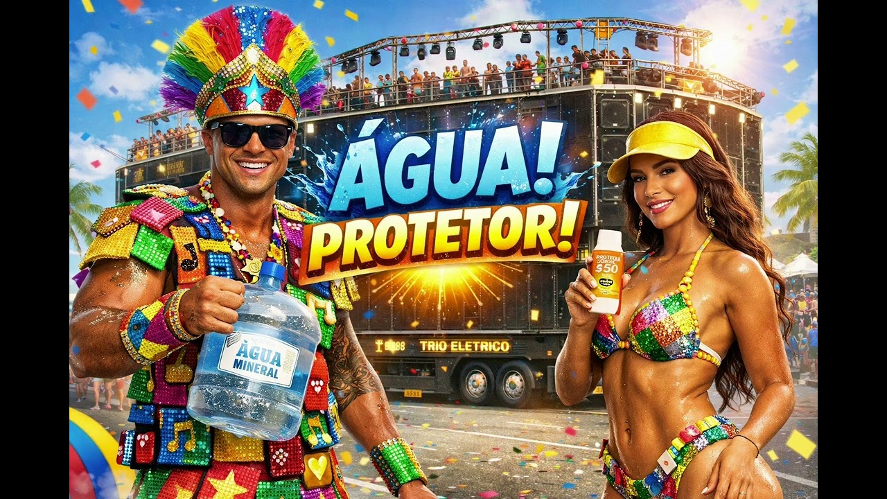 🎶 Música Água! Protetor O Trio Que Vai Ferver o Carnaval de Salvador 2026