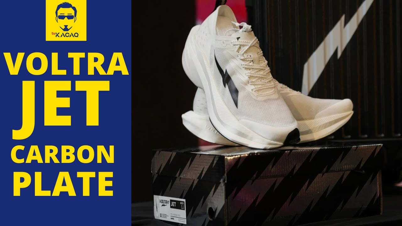 Voltra Jet Carbon Plate Shoe Harga Mampu Milik Running Malaysia Youtube 