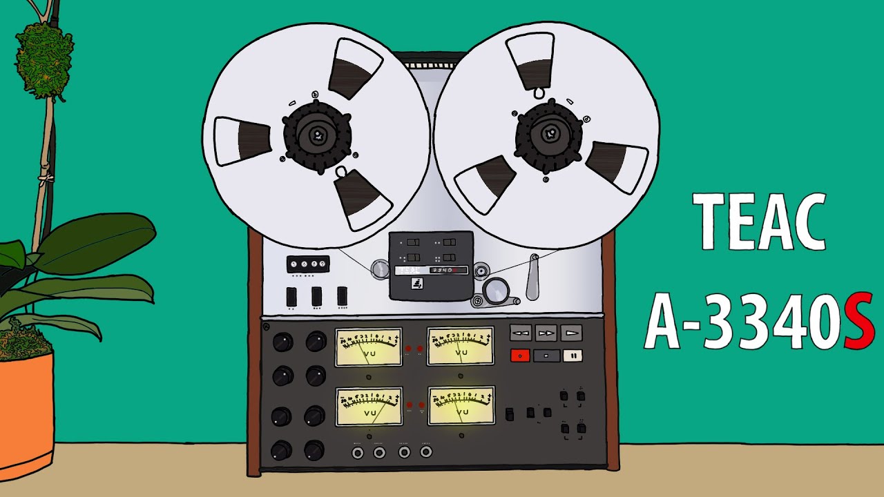 Teac Reel to reel tape Recorder A3340- HOW TO 4 TRACK Multitrack