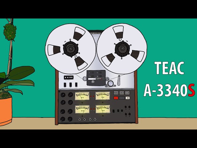 Teac Reel to reel tape Recorder A3340- HOW TO 4 TRACK Multitrack 