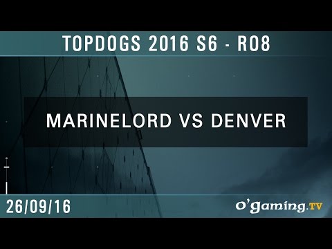 MarineLorD vs. Denver TvZ - TopDogs 2016 S6 - RO8