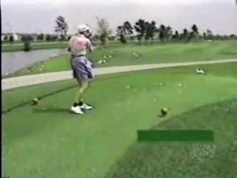 Golfer Hits Bird Accidentally