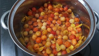 Cách nấu nước trái cây sơ ri và khóm thơm ngon tại nhà ||How to cook acerola and pineapple juice screenshot 3