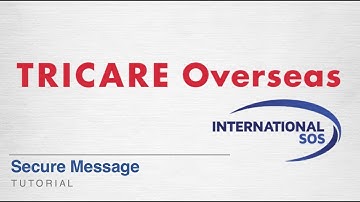 Providers-TRICARE Overseas Web- Secure Message
