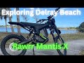 Rawrr Mantis X Electric Dirt Bike Adventure | Exploring Palm Beach, Florida