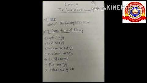 Standard 6 Basic Science Chapter 2 Notes - The essence of change