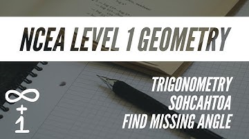 Trigonometry Using SOHCAHTOA | Find Missing Angle