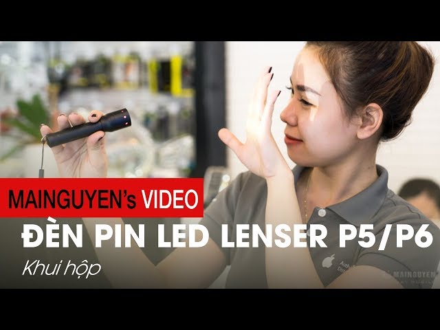 Khui hộp đèn pin Led Lenser P5/P6: Nhỏ gọn, chiếu xa 120 - www.mainguyen.vn