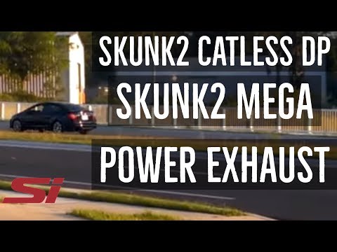 2012 Honda Civic Si Skunk2 exhaust & Alpha header