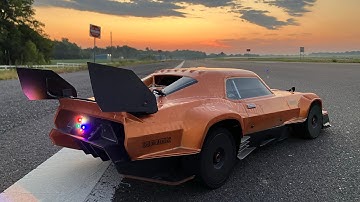 150 MPH Arrma Felony Speed Run on 6s