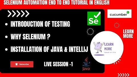 1. Selenium Automation with Java | Intro to Testing, Features & Java IntelliJ Setup