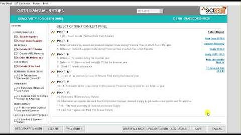 SCIGST Simplifying GSTR 9 Annual Return Filing