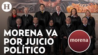 ¡Por ganar más que AMLO! Diputados de Morena exigen juicio político contra ministros de la SCJN