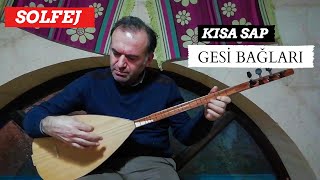 GESİ BAĞLARI SOLFEJ / KISA SAP GESİ BAĞLARI  SOLFEJ / SOLFEJ  BAĞLAMA DERSİ