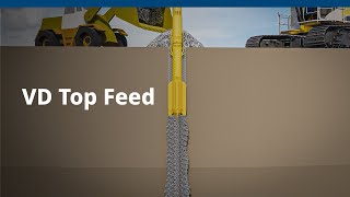 BAUER Maschinen GmbH – Soil Improvement using Vibro Displacement (VD) Top Feed