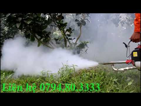Video Máy phun thuốc sâu dạng khói, giảm tri phí khi phun... - youtube