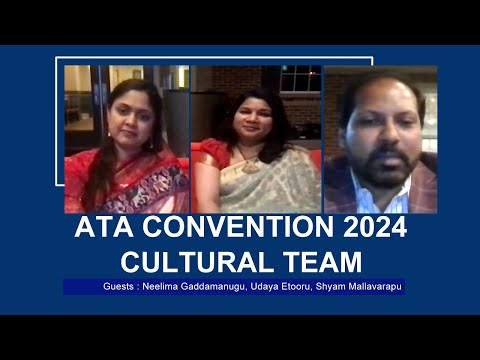 ATA Convention 2024 Cultural Team Special Interview @SakshiTV - SAKSHITV