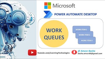Power Automate Desktop || introductie tot werkwachtrijen, werkwachtrij maken en items toevoegen a...