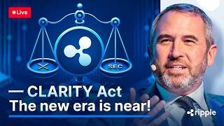 LIVE: Brad Garlinghouse on the CLARITY Act — What It Means for XRP, Ripple & Crypto Regulation