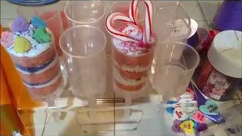 Valentines Cake Push Pops Idea 2015