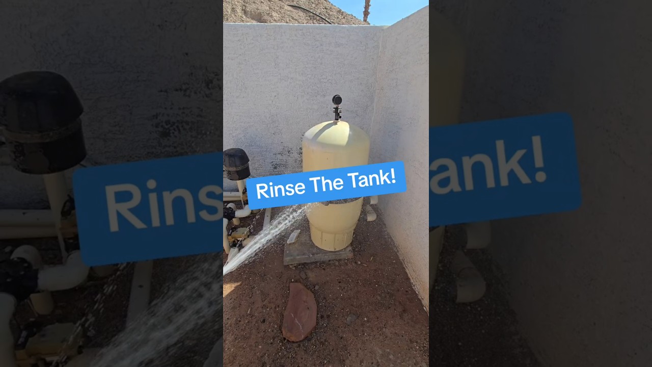 Rinse The Tank! #poolservice #poolmaintenance #pools #poolcleaning #poolcleaningservice #pool #diy