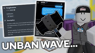 ARSENAL UNBAN WAVE SOON… (Roblox Arsenal)