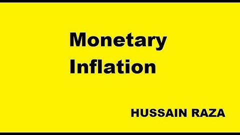 Monetary Inflation