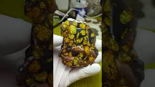 Pallasite Iron Stone meteorite (Палласит - Железно Каменный метеорит).