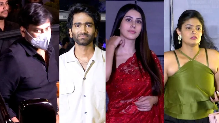 TFI Celebs Visuals @ Santosham Awards 2022 | Chiranjeevi | Pradeep Ranganathan | Kalpika