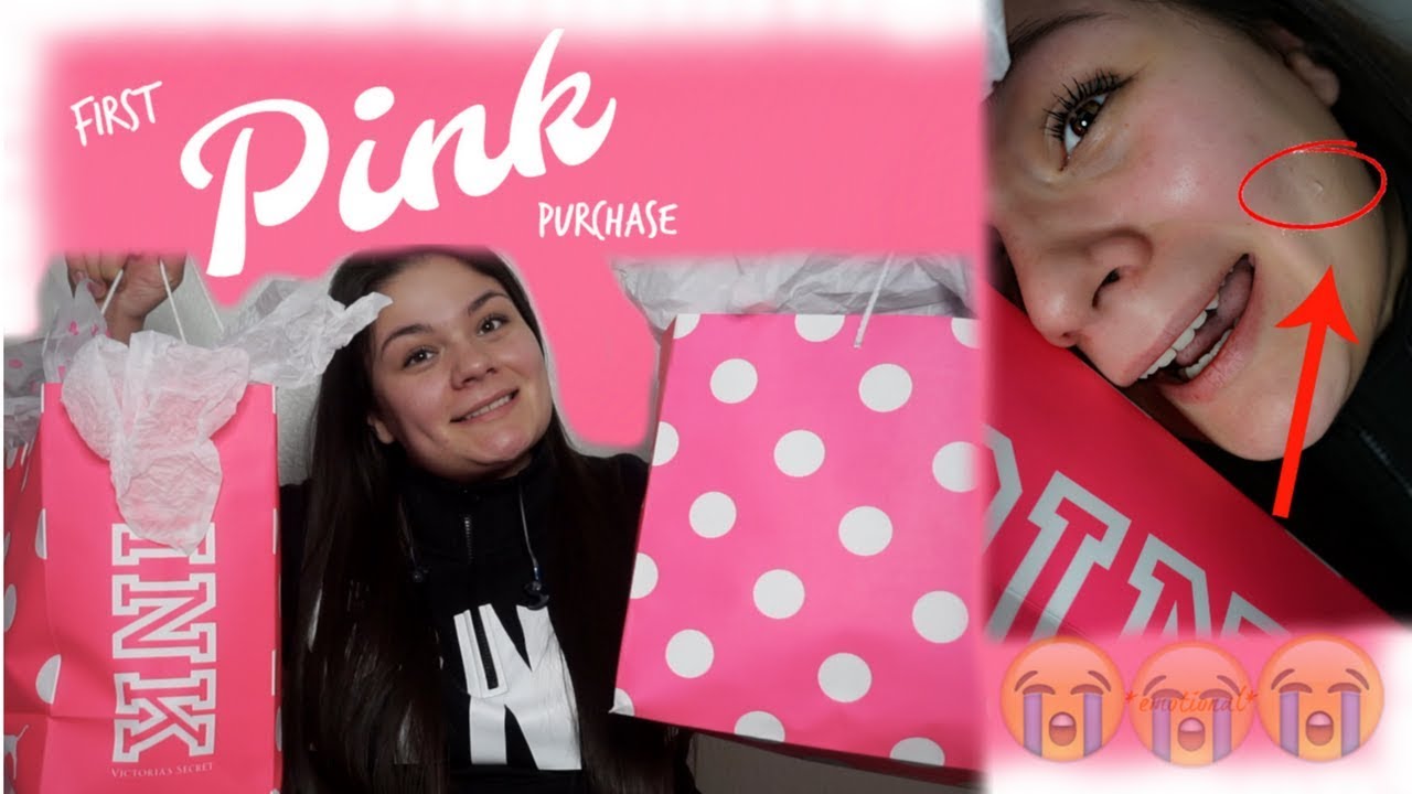 My First Victorias Secret Pink Purchase Haul Youtube