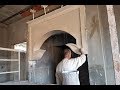 شرح تصميم و تركيب قوس من البداية Installation of a bracket with plaster