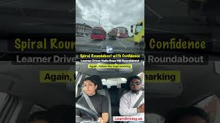 Spiral Roundabout Mastery with Confidence:Learner Driver Nails Rose Hill Roundabout#SpiralRoundabout