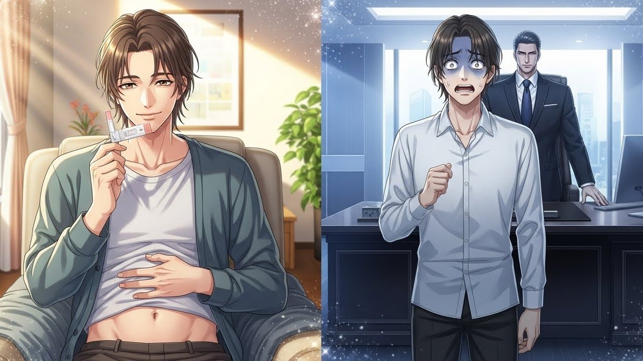 Pregnant after a fling, he plans to keep the baby, until the Alpha walks in as his new boss...