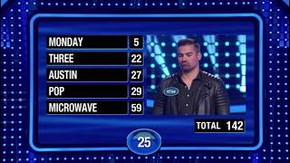 Celebrity Family Feud 2023 Fast Money 25000