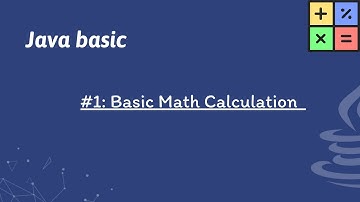 Java basic #1 : Basic Math Calculation