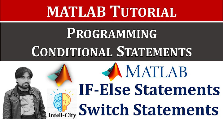 Conditional Statements in MATLAB