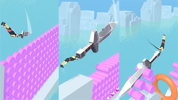 Rolly Slice! Very Satisfying And Relaxing ASMR Slicing Game