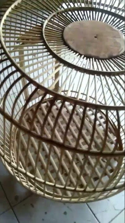 kandang ayam bekisar @brajamukti #sangkar#kerajinan#kerajinanbambu#short